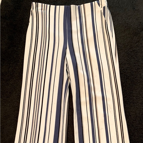 Striped Palazzo Pants - Picture 1 of 3